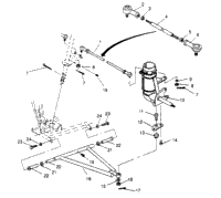 Steering/Aarm Assembly Magnum 2X4