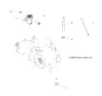Drive Train, Gearcase Mounting, Front