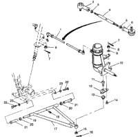 Steering/Aarm Assembly Trail Boss