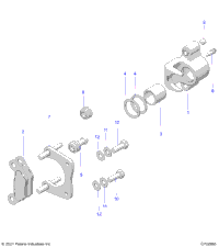 Brakes, Rear Caliper