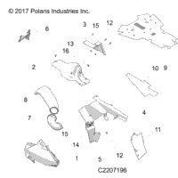 Body Panels, Thermal Shields A1701c Applies To 20152016 Sportsman 850 1Up Models After Safety Recall A1701c Has Been Completed
