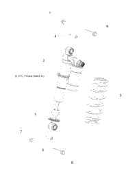Suspension, Shock, Front, Mounting A13gh8eak