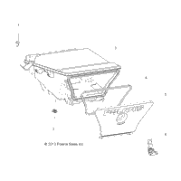 Body, Storage Box, Rear A16seb57c1/C2/Sec57c1/C2/Cl