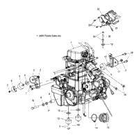 Engine Mounting A05mh76ac/At/Au/Aw