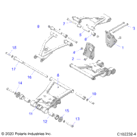 Suspension, Rear Control Arm, Mounting