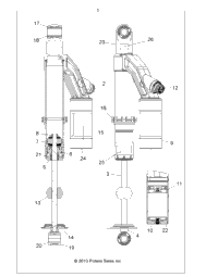 Suspension, Shock, Rear A15syl95ap