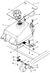 Fuel Tank Sportsman 4X4