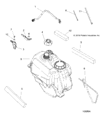 Body, Fuel Tank Asm