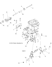 Engine, Mounting & Long Block
