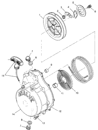 Recoil Starter Scrambler 500