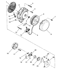 Recoil Starter 4X4 350L W938139