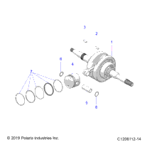 Engine, Crankshaft And Piston