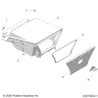 Body, Storage Box, Rear