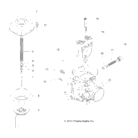 Engine, Carburetor, Upper