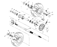 Rear Wheel Drive Assembly 4X4 300