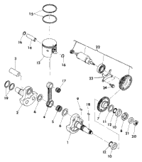 Crankshaft & Piston Assembly