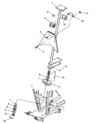 Steering Post A99ch33ia