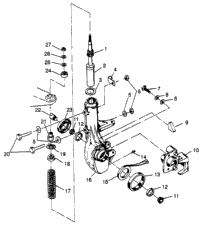 Front Strut Scrambler 400L