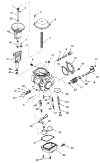 Carburetor Scrambler 500