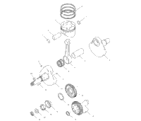 Crankshaft & Piston A99ch50eb