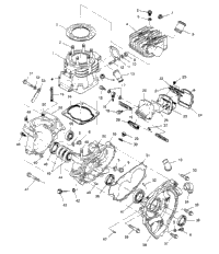 Crankcase & Cylinder 6X6 400L