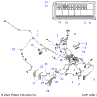 Electrical, Main Wire Harness