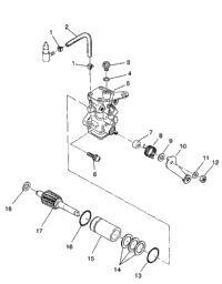 Oil Pump Assembly Trail Blazer