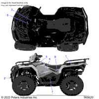 Body, Decals Graphic