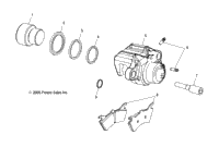 Brake Caliper, Rear