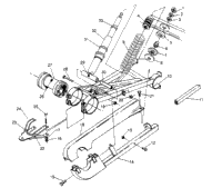 Swing Arm Weldment 6X6 300 (4926792679C011)