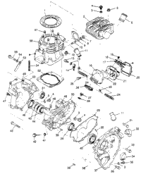 Crankcase & Cylinder Sport 400L (4940124012C011)