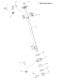 Steering Post