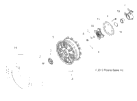 Wheels, Front & Hub A13gh8eak