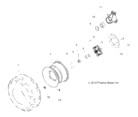 Wheels, Rear Tire & Brake Disc