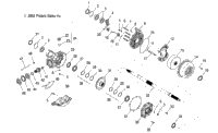 Axle, Rear Wheel /Ab/Ac/Le