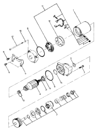 Starting Motor Assembly Updated 5/90