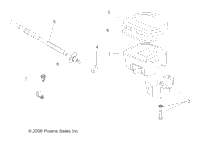 Steering, Controls & Throttle Asm. & Cable