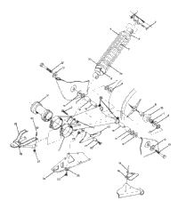 Swing Arm Wld./Rear Shock Asm. 350 4X4 Update
