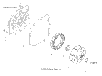 Drive Train, Drive Coupler (49Atvcoupler09spxp550)
