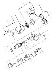 Starting Motor Assembly Updated 5/90
