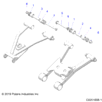 Suspension, Rear Aarm Mounting & Bushings (C02010081]