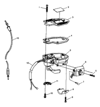 Controls Throttle Asm./Cable
