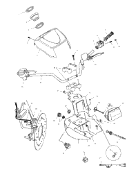 Handlebar And Headlight Pod
