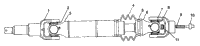 Rear Drive Shaft S98ch50e (4950135013B005)