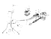 Controls Master Cylinder/Brake Line