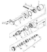 Starting Motor 6X6 250