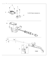 Brakes, Front Brake Lever & Master Cylinder