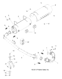 Engine, Exhaust System