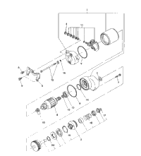 Starting Motor Assembly 250 4X4