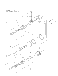 Engine, Starting Motor